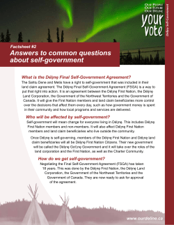 Answers to common questions about self