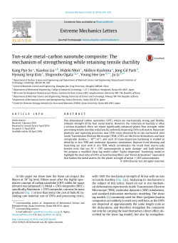 Ton-scale metal-carbon nanotube composite - Ju Li