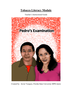 Pedro`s Examination Instructor`s Manual