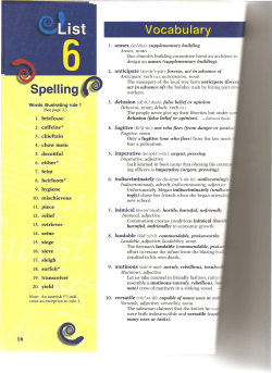 Spelling - WordPress.com