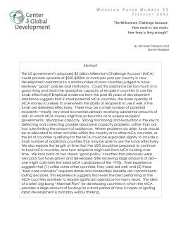 1 - Center For Global Development