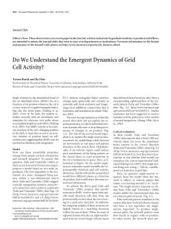 Do We Understand the Emergent Dynamics of Grid Cell Activity?