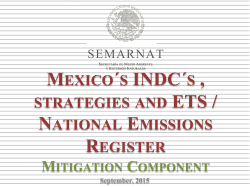 MEXICO&acute;S INDC&acute;S , ETS / - International Energy Agency