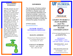 LEARN TO MAKE A RAIN BARREL And The IMPORTANCE OF