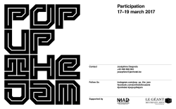 Participation Form