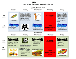 Fieldhouse - Sparta Athletic Club