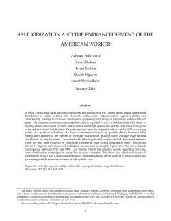salt iodization and the enfranchisement of the american worker