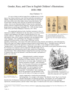 Gender, Race, and Class in English Children`s Illustrations: 1850-1900