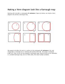 Making a Venn diagram look like a Karnaugh map