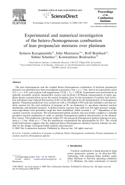 Experimental and numerical investigation of the hetero