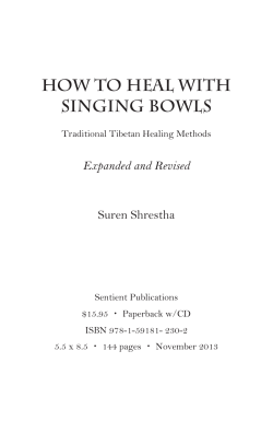 how to heal with singing bowls