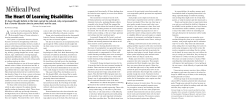 The Heart Of Learning Disabilities