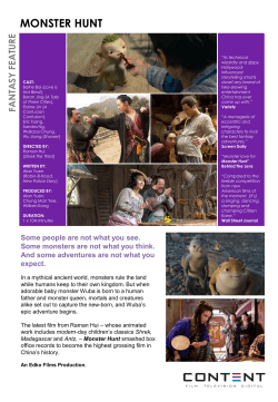 monster hunt - Content Media Corporation