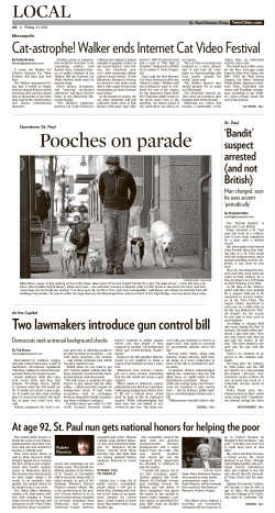 Pooches on parade - Sportsmen for the Boundary Waters