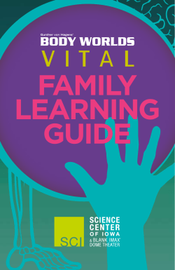 family learning guide - Science Center of Iowa
