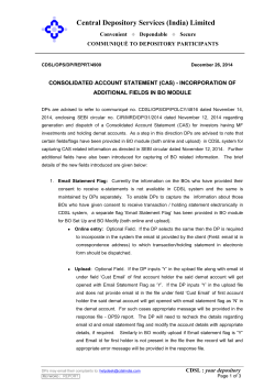 CDSL/OPS/DP/1803 dated December 02, 2009