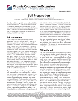 Soil Preparation