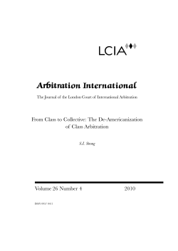 From Class to Collective: The De