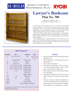 Lawyers bookcase