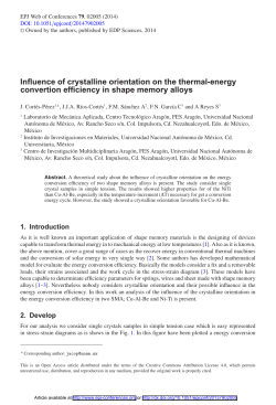 Influence of crystalline orientation on the thermal