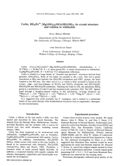 the Scanned PDF - Mineralogical Society of America