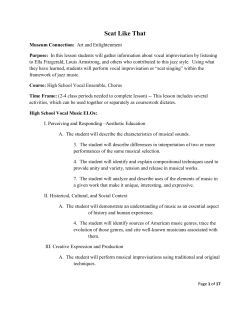 Scat Like That - Maryland State Department of Education