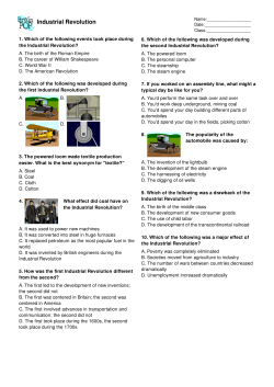 Industrial Revolution