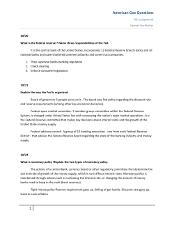 American Gov Questions