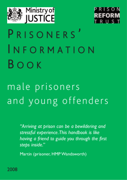 male prisoners and young offenders