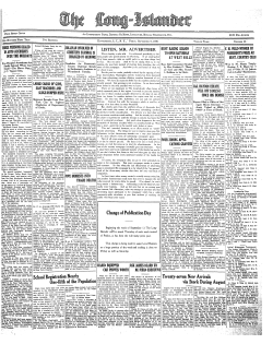 School Registraftion Nearly One-fifth of the Population Twenty