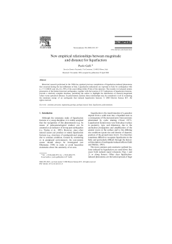 New empirical relationships between magnitude and distance