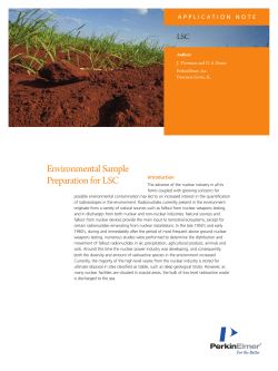 Environmental Sample Preparation for LSC