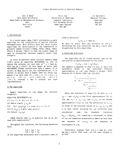 P-adic Reconstruction of Rational Numbers