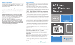 Alternating Current Lines and Electronic Devices