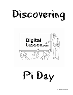 to access Discovering Pi Day for free