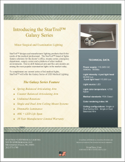 Introducing the StarTrol&trade; Galaxy Series