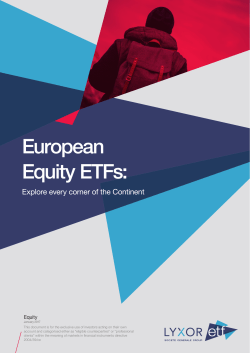 European Equity ETFs