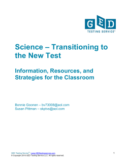 Print for Conference Science Workbook