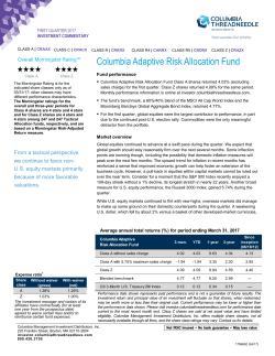Columbia Adaptive Risk Allocation Fund