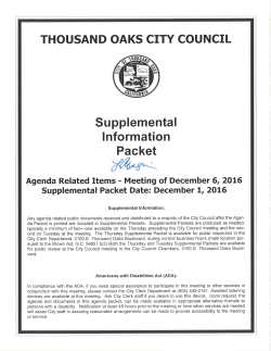 thousand oaks city council