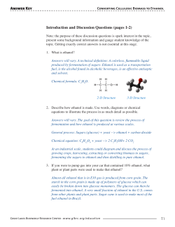 Introduction and Discussion Questions (pages 1-2) Answer Key