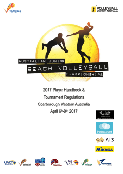 2017 AJBVC Tournament Regulations