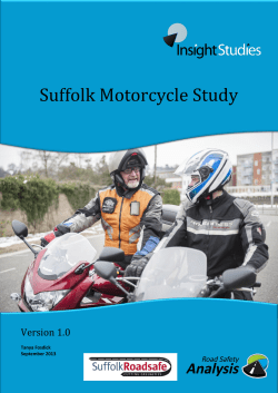 Motorcycling Report