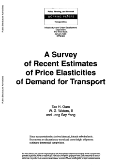 1 - World bank documents