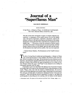 Superfluous Man - democracy Journal Archive (1981