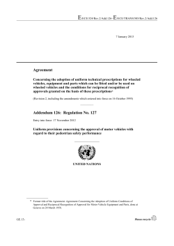 Regulation No. 127