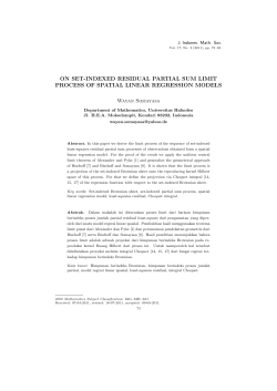 on set-indexed residual partial sum limit process of spatial linear