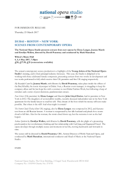 DUBAI – ROSTOV – NEW YORK: SCENES FROM