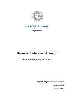 Hukou and educational barriers