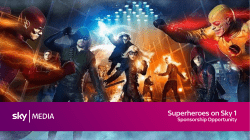 Superheroes on Sky 1